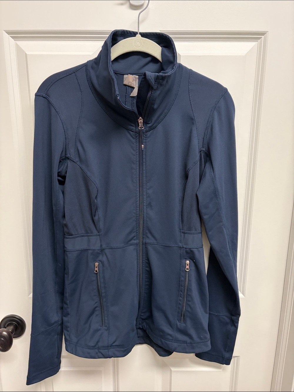 Calla Women's Navy Utility Zip-Front Jacket